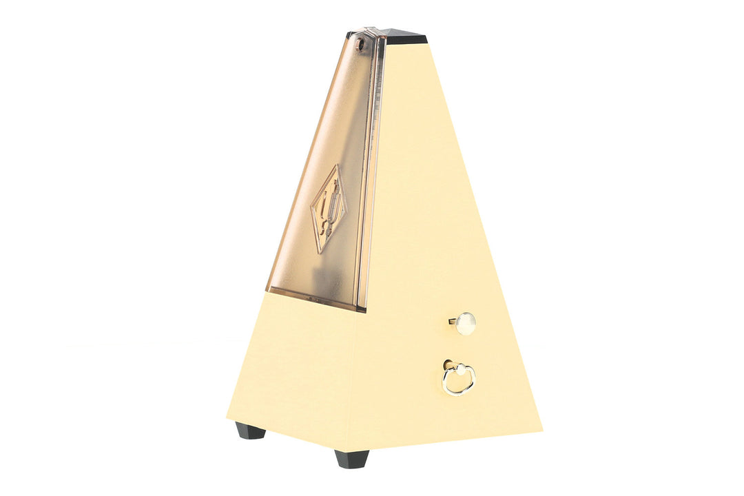 Wittner metronom i pyramidform - elfenben 817K