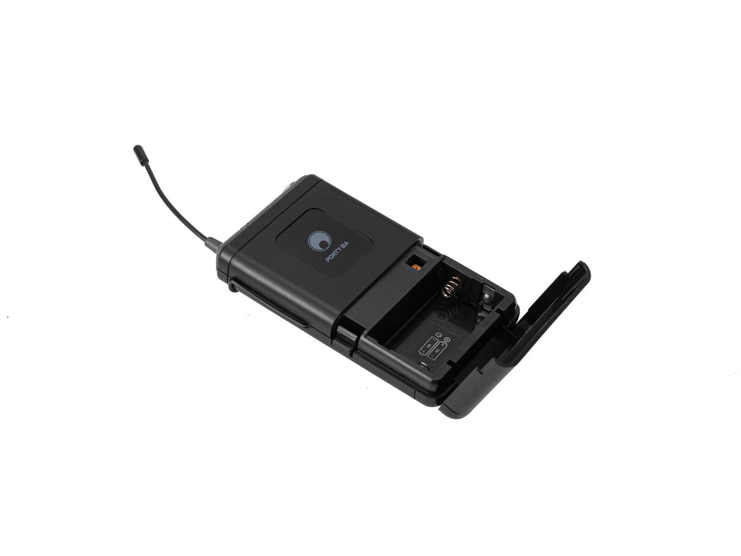 OMNITRONIC PORTY-8A Bodypack + headsetmikrofon 863.1MHz