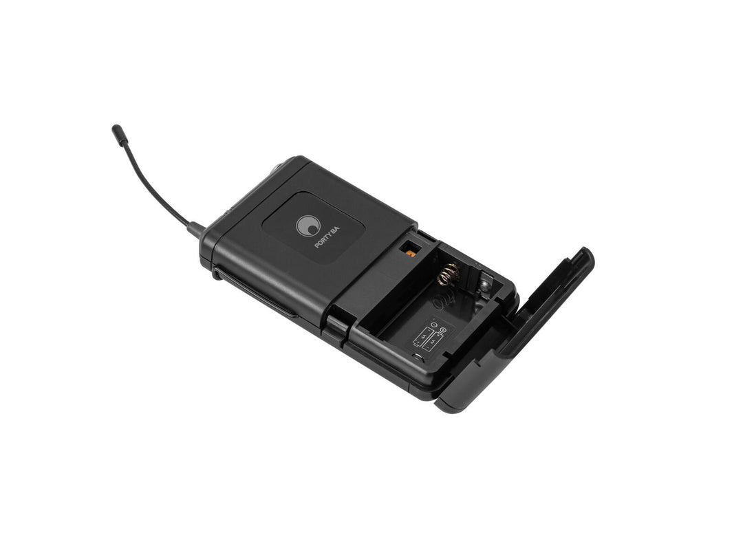 OMNITRONIC PORTY-8A bodypack + lavaliermikrofon 863.1 MHz