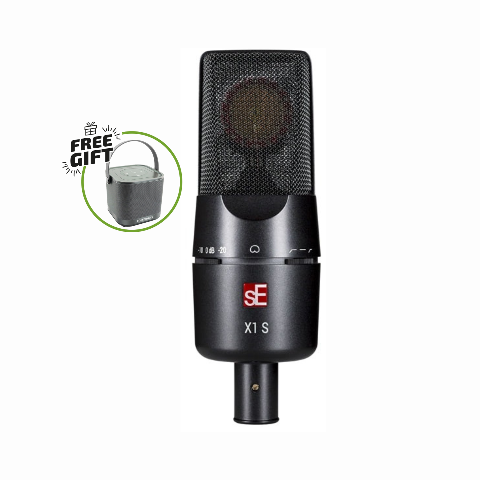 sE Electronics X1S Kondensatormikrofon + Gratis Gåva