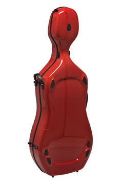 GEWA Cellos fodral Air - Röd/svart
