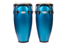 Toca Conga Synergy Wood Conga Set - matt havsblå (2300OB)