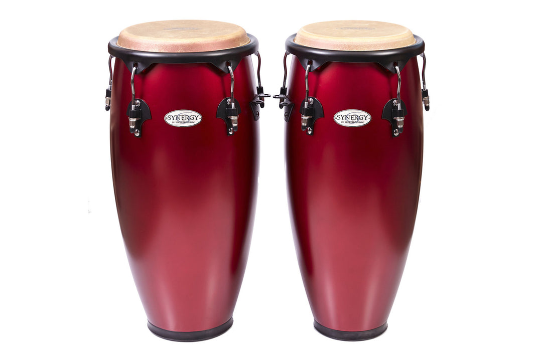 Toca Conga Synergy Wood Conga Set - matt racingröd (2300RRD)