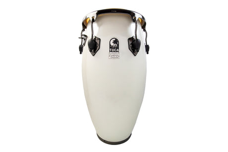 Toca Conga Fiberglass Magarita Blanca, Black Chrome - Tumba (4612-1/2FMB)