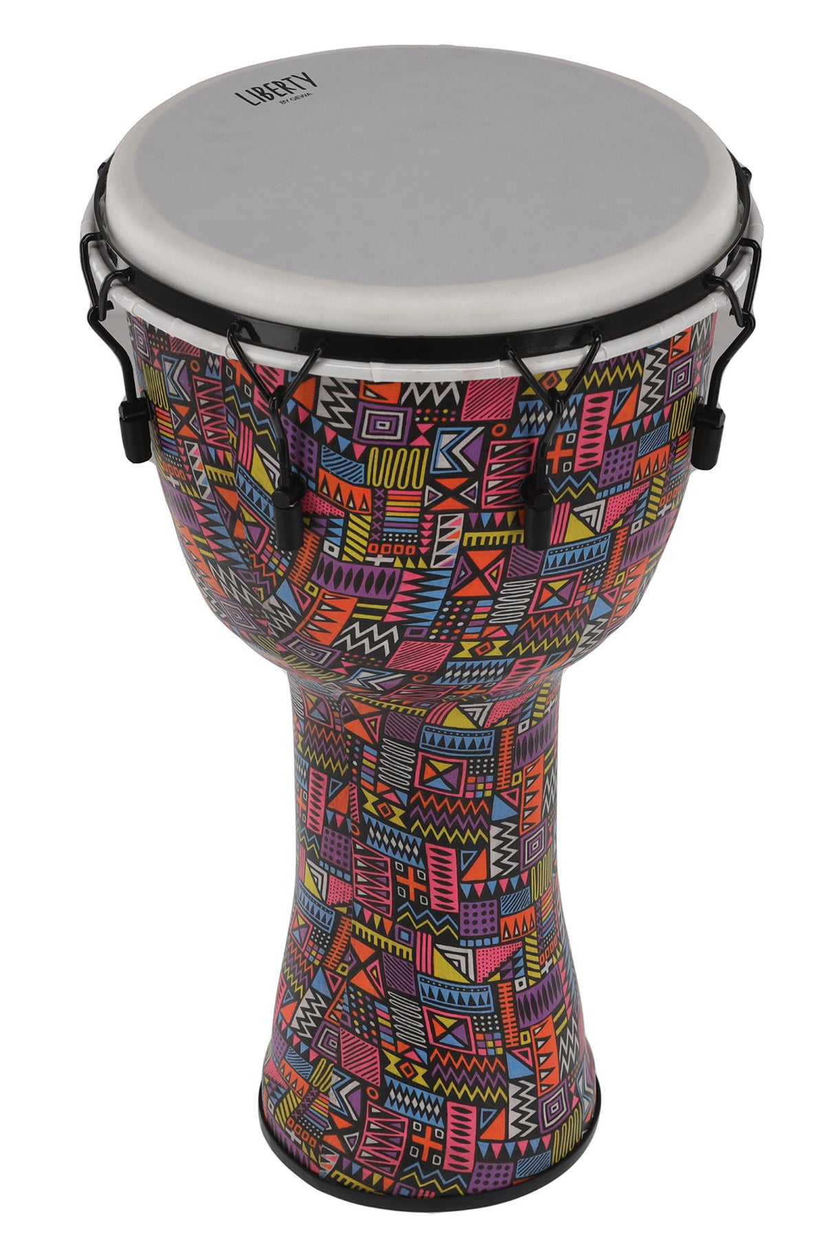 GEWA Djembé Liberty Series mekaniskt stämd - 14" abstrakt