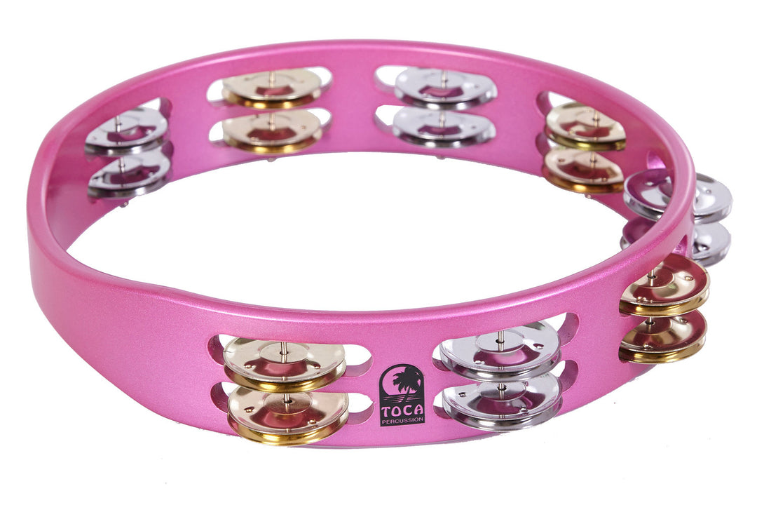 Toca Tambourine Colorsound - Matte Pink Haze (TCT10-PH)