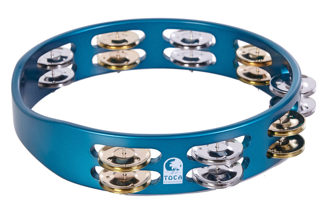 Toca Tambourine Colorsound - matt oceanblå (TCT10-OB)