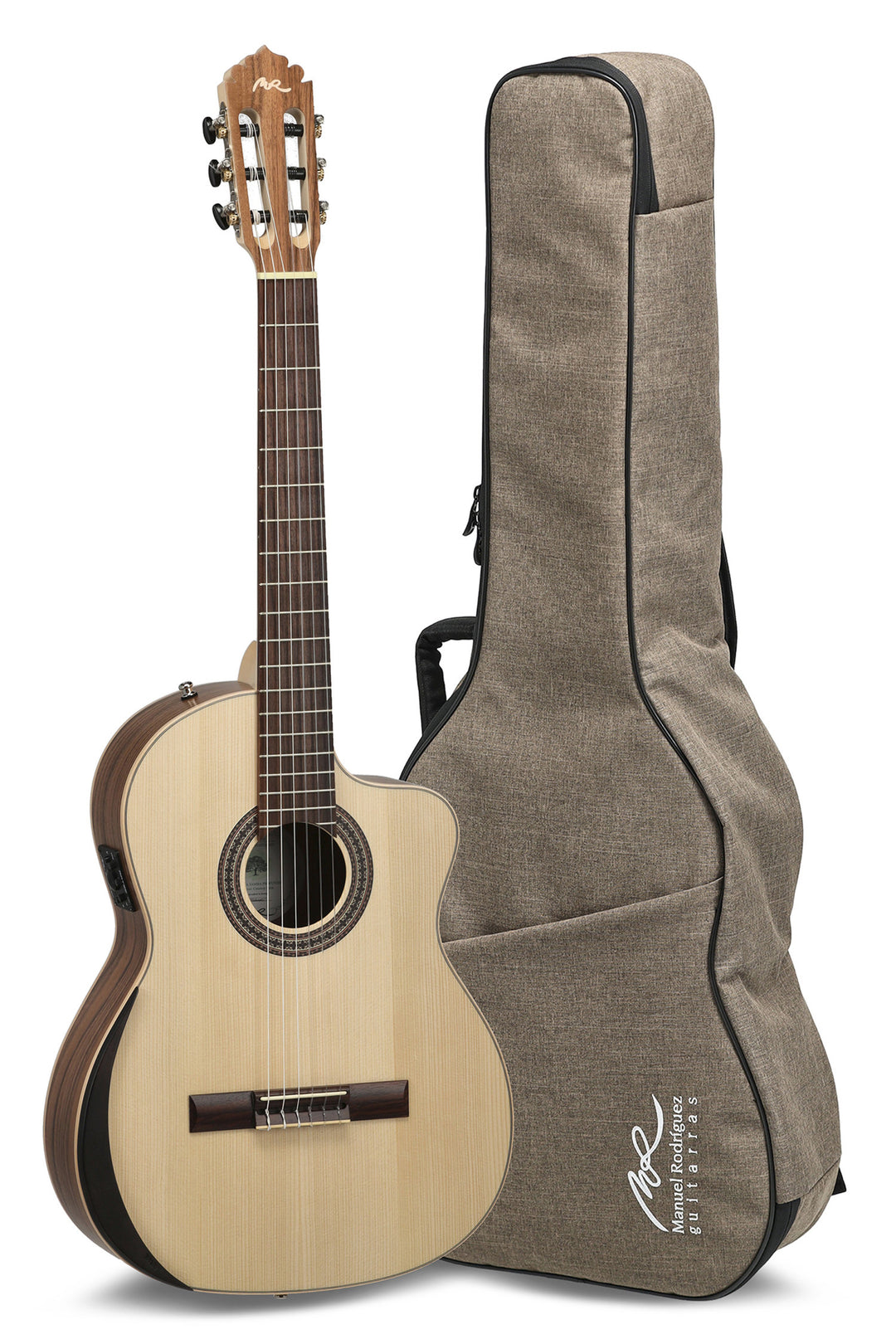 Manuel Rodriguez ECOLOGÍA Series Samba elektroakustisk - E-Acoustic Samba Profundo (Cutaway, truss rod)