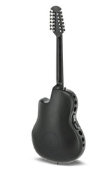 Adamas E-Acoustic Gitarrer 1598-MEIII Melissa Etheridge Signature Mid Cutaway 12-strängad - Black Satin (1598-MEIII)