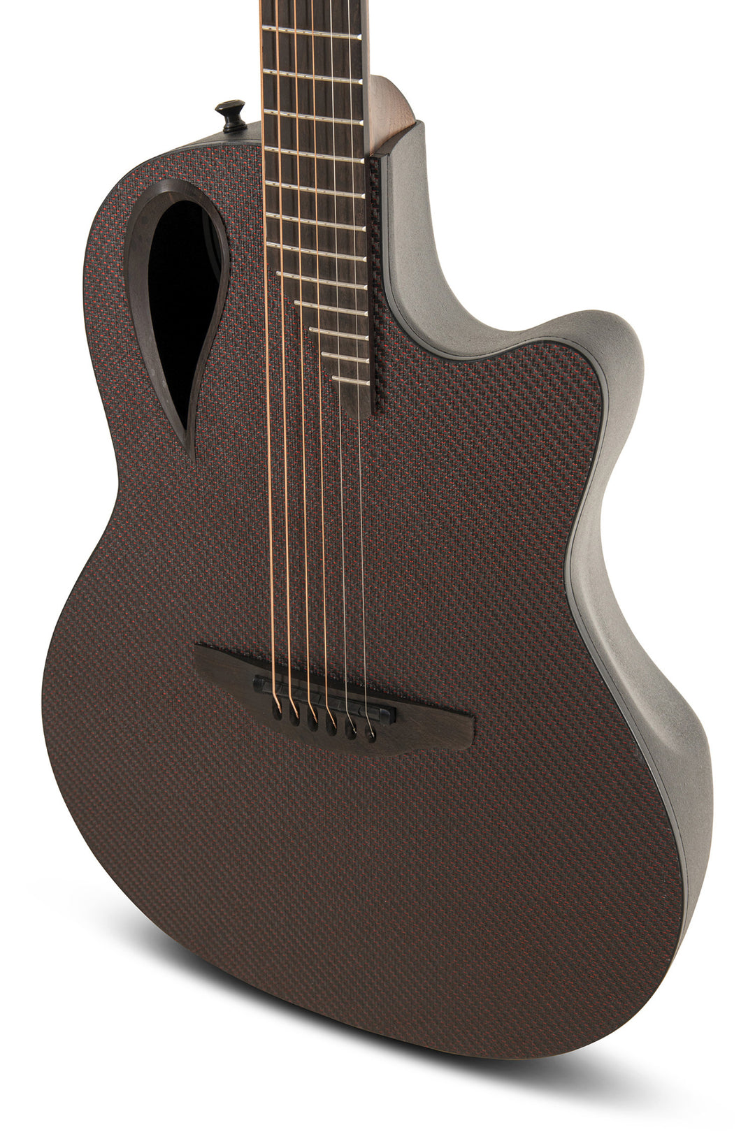 Adamas E-akustiska Gitarrer Adamas MD80-NWT Mid-Depth Contour Cutaway - NTW Red Reflection (MD80-2R-G)