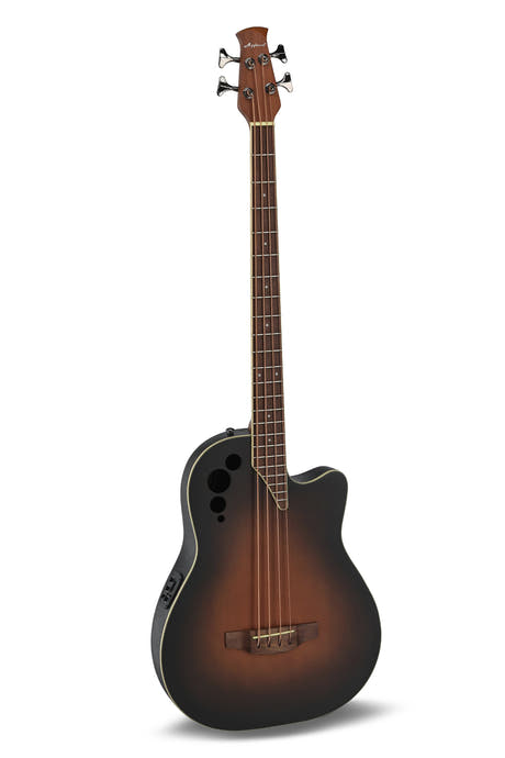 Applause E-akustisk bas AEB4 Mid Cutaway 4-strängad - Honeyburst satin (AEB4-7S)
