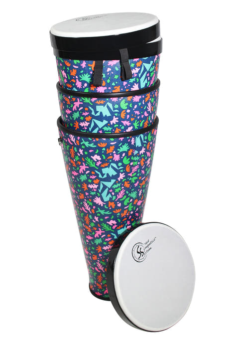 Toca Hand drum Sympatico Nesting Ashiko – TSSNA-3PCAD-FP (set med 3 delar)
