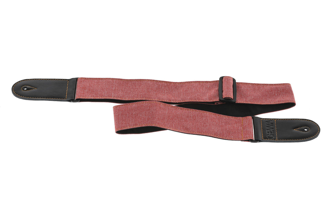 GEWA gitarrremmar New Colours - red berry (60 mm)