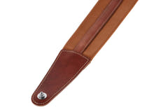 GEWA Gitarrer-remmar Prestige 65 vadderad Security Locks - dry sand/brown