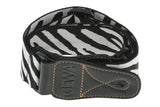 GEWA gitarrremmar GEWA Animal Edition - Zebra (50 mm)