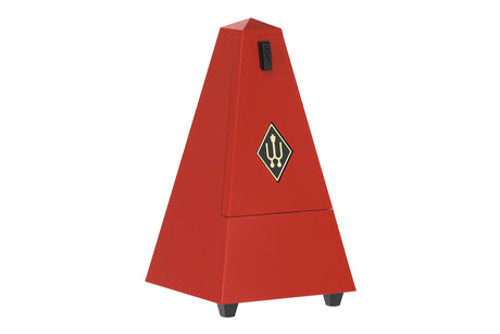 Wittner metronom pyramidform - mörkröd matt 845201