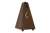 Wittner metronom i pyramidform - Nötbrun matt 803M