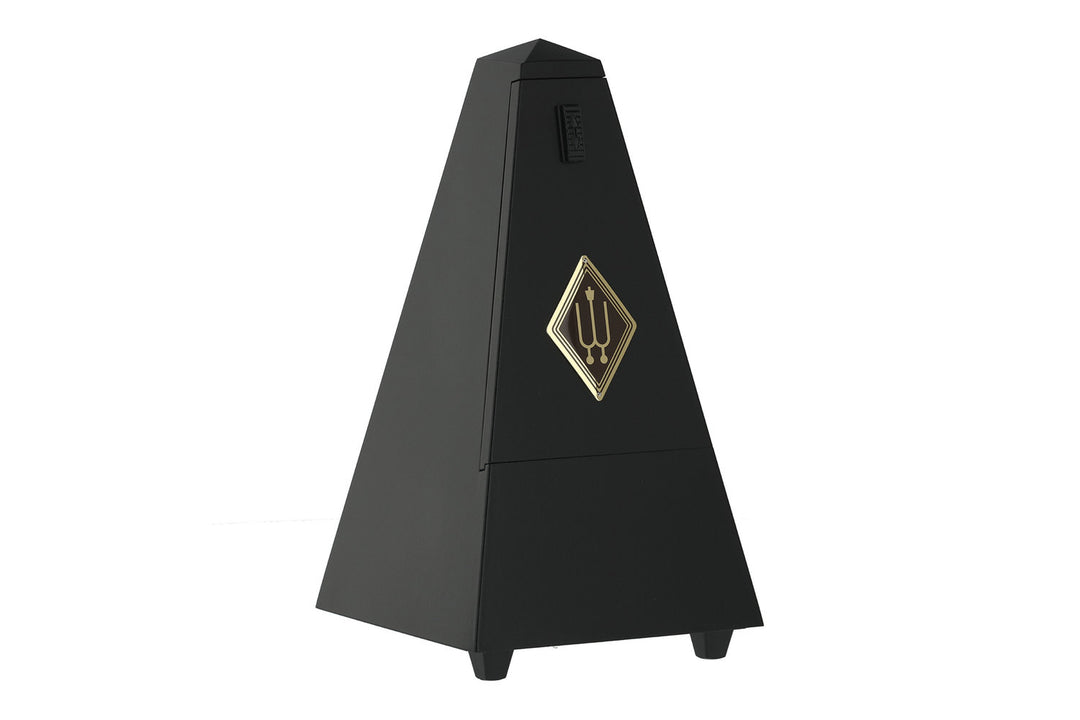 Wittner metronom i pyramidform - Svart matt 806M
