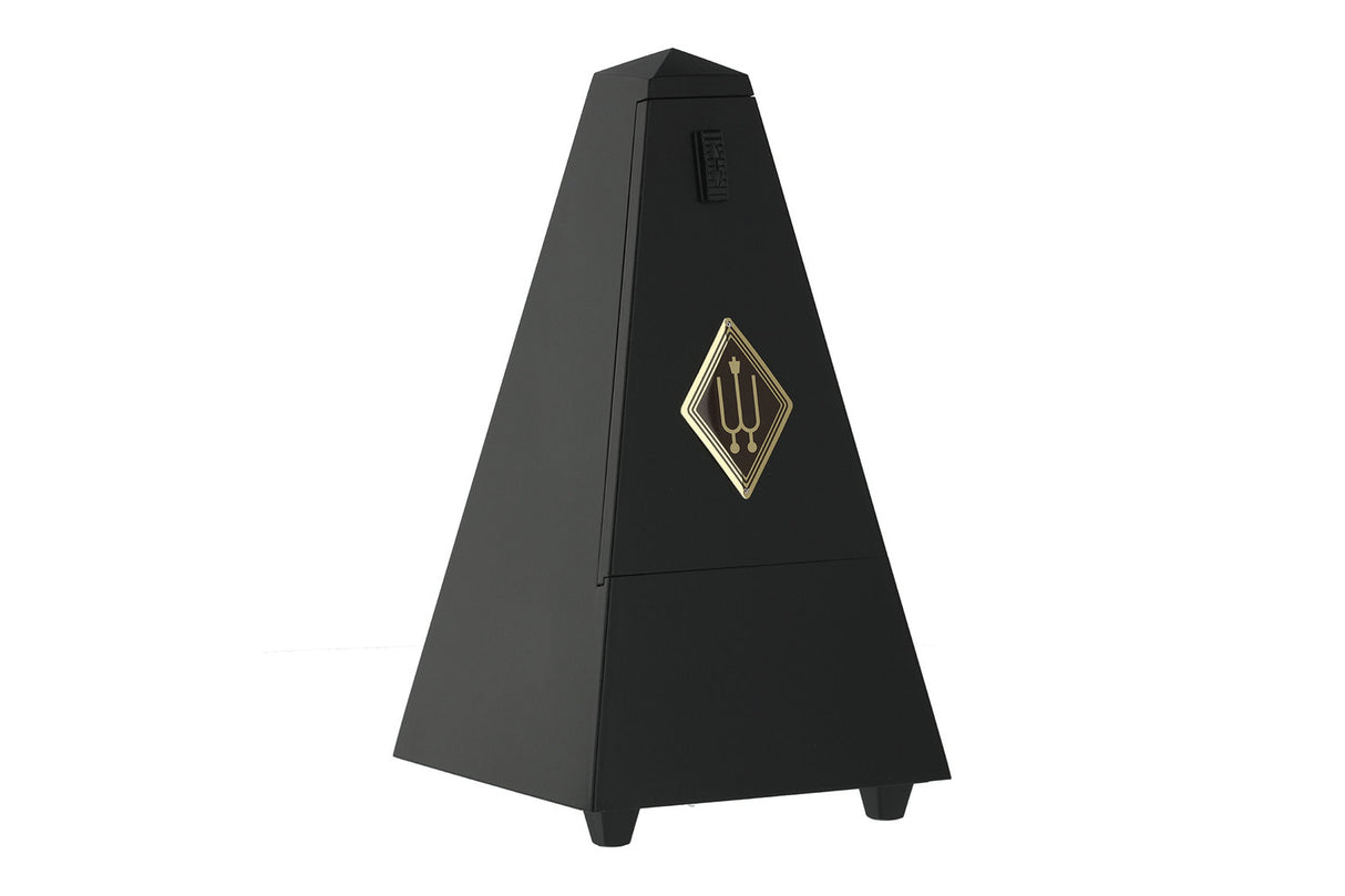 Wittner metronom i pyramidform - Svart matt 806M