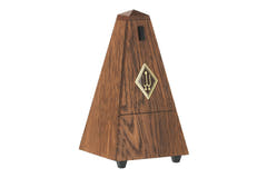 Wittner metronom i pyramidform - Ekbrun matt 808