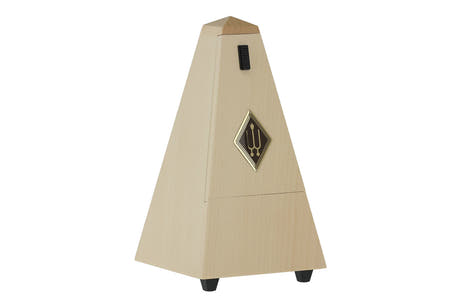 Wittner metronom i pyramidform - Naturlönn, matt 817A