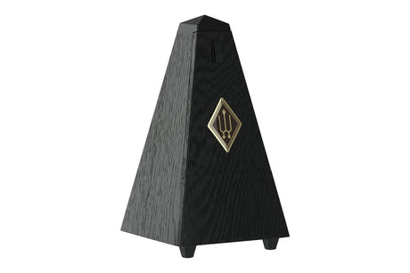 Wittner metronom i pyramidform - ek svart matt 819