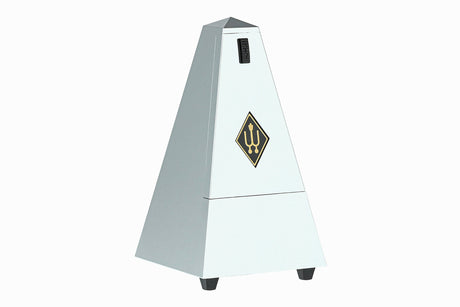 Wittner metronom pyramidform - Siver matt blank 845202