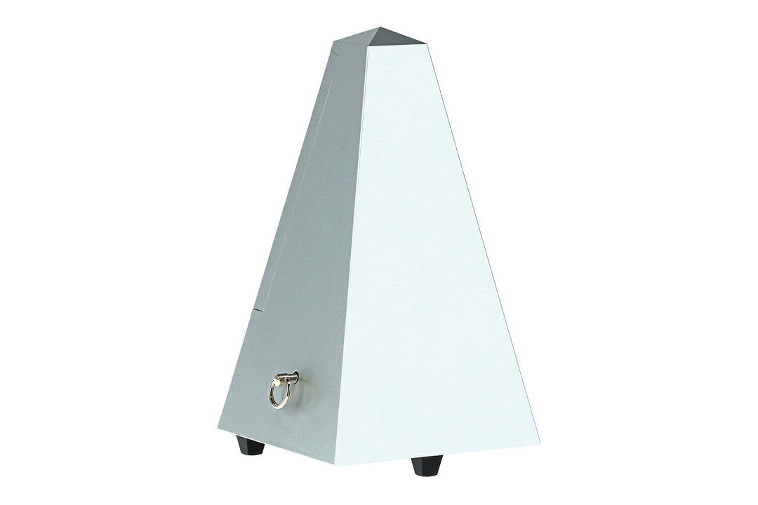 Wittner metronom pyramidform - Siver matt blank 845202