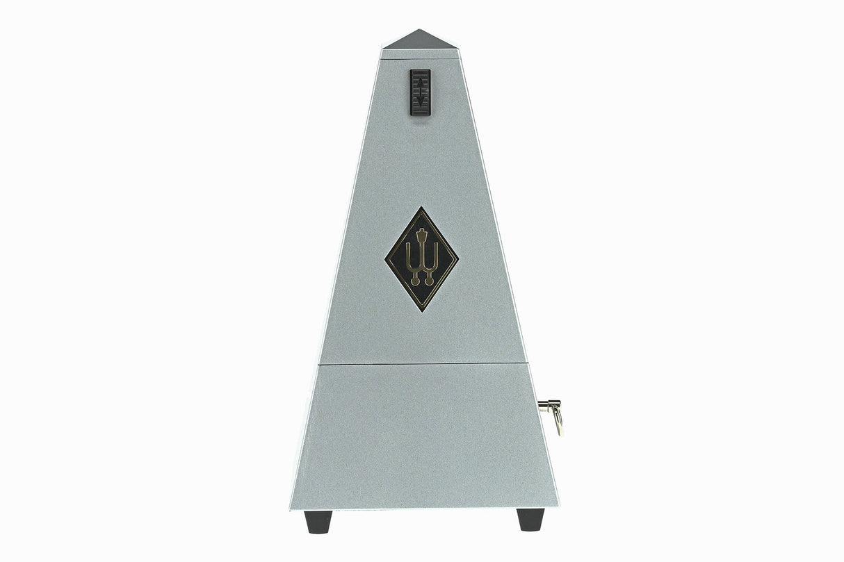 Wittner metronom pyramidform - Siver matt blank 845202
