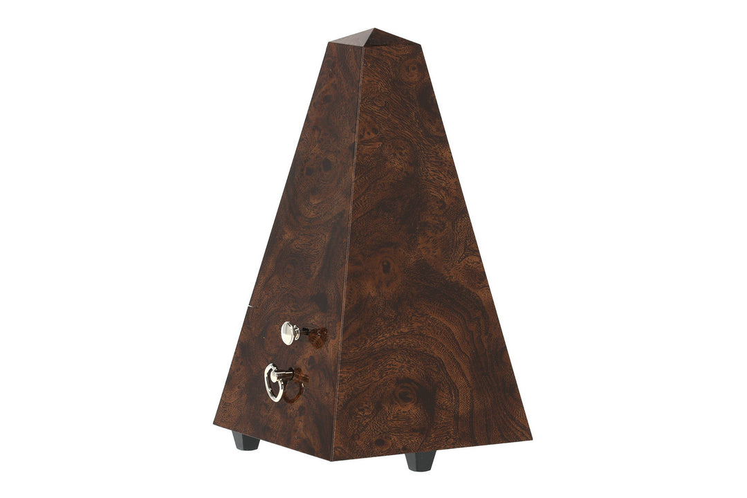 Wittner metronom i pyramidform - Root wood 855001