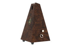 Wittner metronom i pyramidform - Root wood 855001
