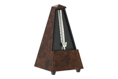 Wittner metronom i pyramidform - Root wood 855001