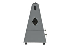 Wittner metronom i pyramidform - Siver matt bright 855202