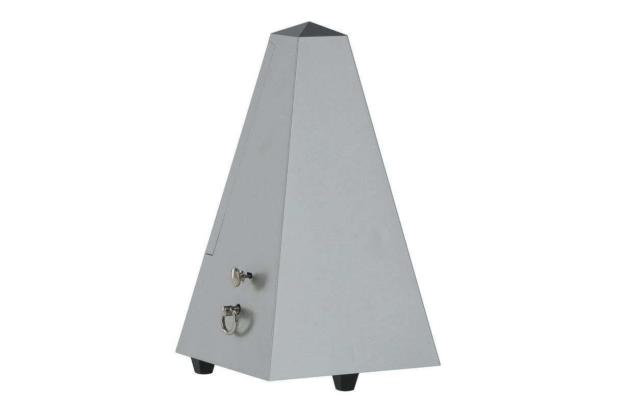 Wittner metronom i pyramidform - Siver matt bright 855202
