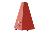 Wittner metronom i pyramidform - mörkröd matt 855201
