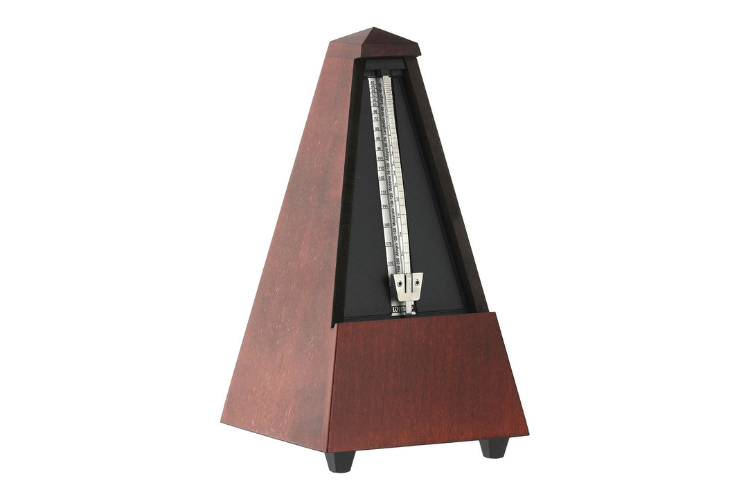 Wittner metronom i pyramidform - Mahognyfärgad matt 801M
