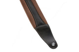 GEWA Gitarrer-remmar Prestige 85 vadderade Security Locks - brun/svart