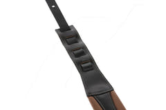 GEWA Gitarrer-remmar Prestige 85 vadderade Security Locks - brun/svart