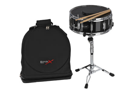 Basix startset med 14" x 5,5" virveltrumma, stativ upp till 90 cm