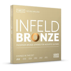 Thomastik-Infeld Strängar för akustisk gitarr Infeld Bronze - Set .012-.053 (IBR112T)