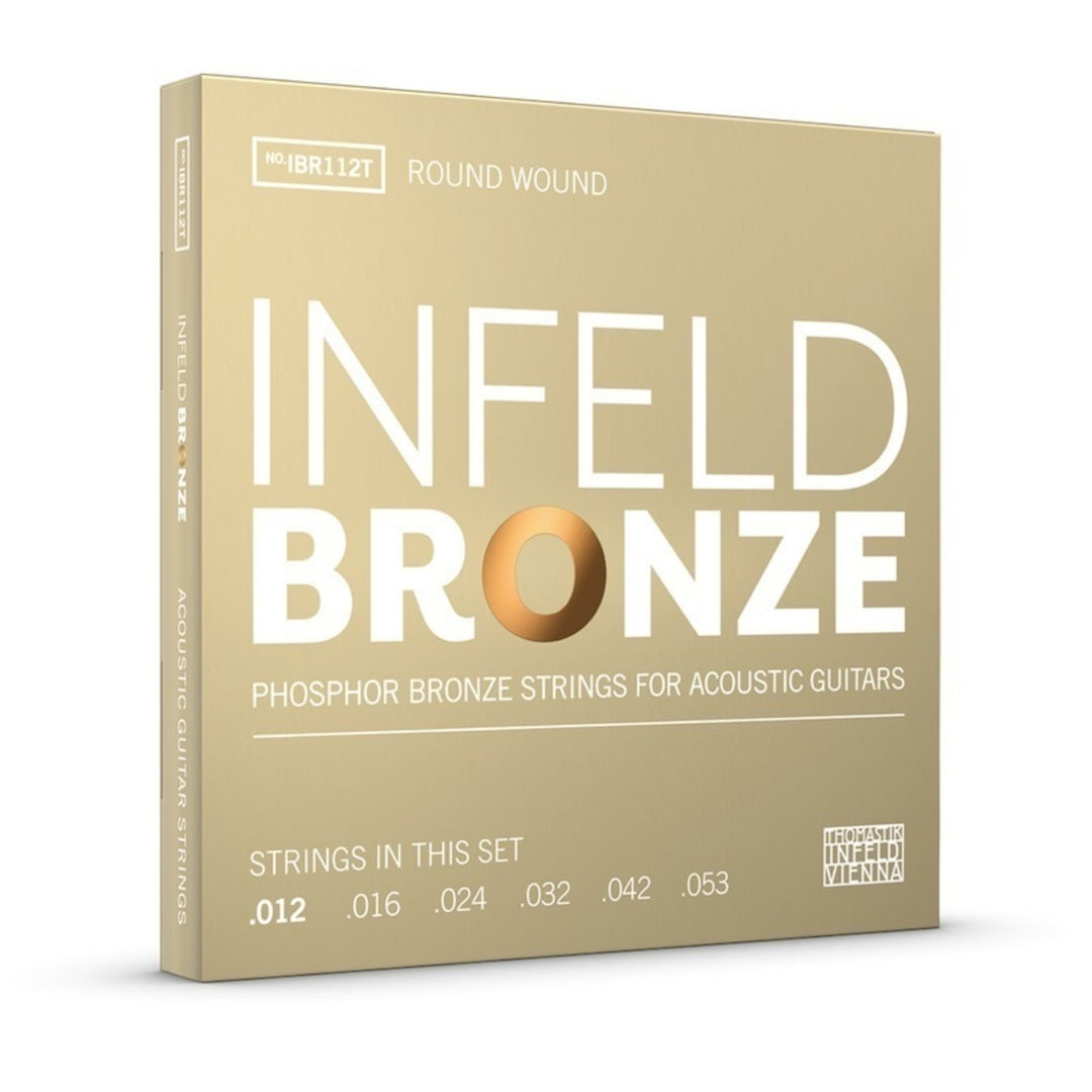 Thomastik-Infeld Strängar för akustisk gitarr Infeld Bronze - Set .012-.053 (IBR112T)