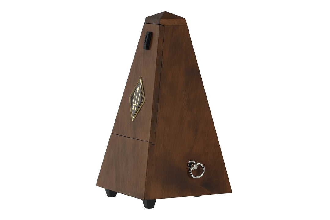 Wittner metronom i pyramidform - Nötbrun matt 803M