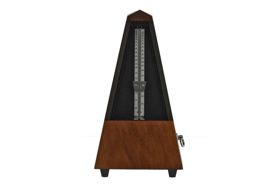 Wittner metronom i pyramidform - Nötbrun matt 803M