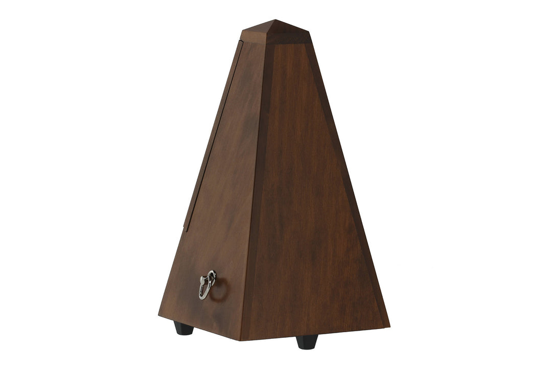 Wittner metronom i pyramidform - Nötbrun matt 803M