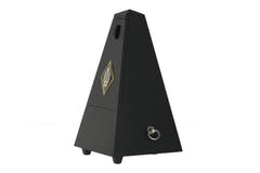 Wittner metronom i pyramidform - Svart matt 806M