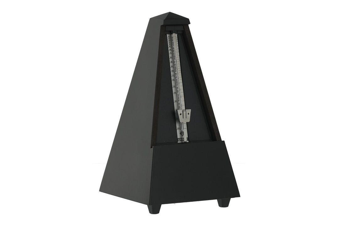 Wittner metronom i pyramidform - Svart matt 806M