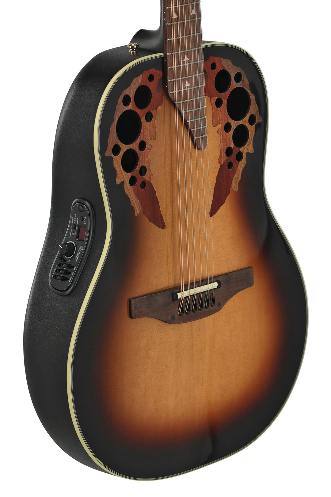 Ovation E-Acoustic Gitarrer Pro Series Elite Deep Bowl Non-Cutaway 12-strängad - Sunburst (1758-1-G)