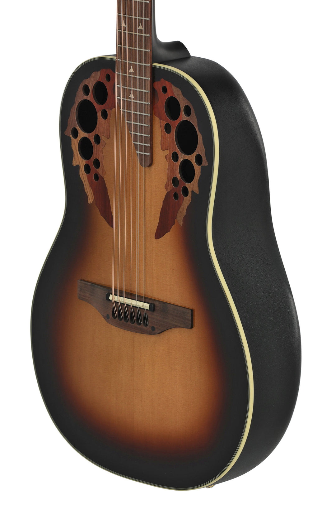 Ovation E-Acoustic Gitarrer Pro Series Elite Deep Bowl Non-Cutaway 12-strängad - Sunburst (1758-1-G)