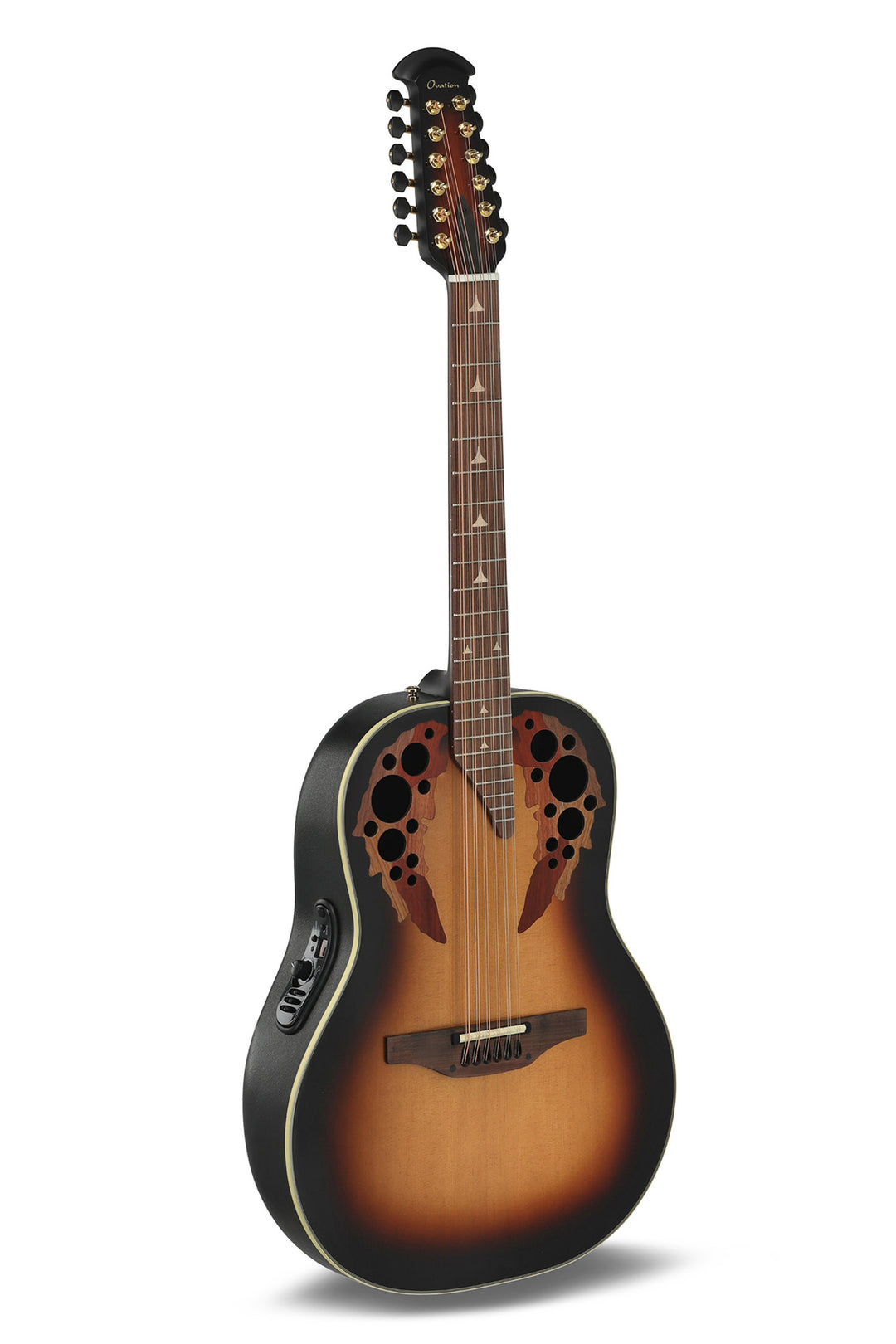 Ovation E-Acoustic Gitarrer Pro Series Elite Deep Bowl Non-Cutaway 12-strängad - Sunburst (1758-1-G)