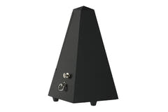 Wittner metronom i pyramidform - svart matt 816M